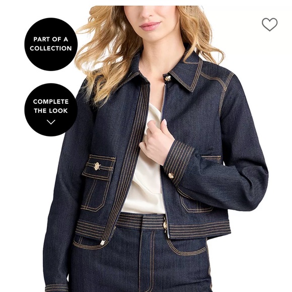 cinq a sept Jackets & Blazers - Cinq à Sept Lyndie Denim Jacket‎